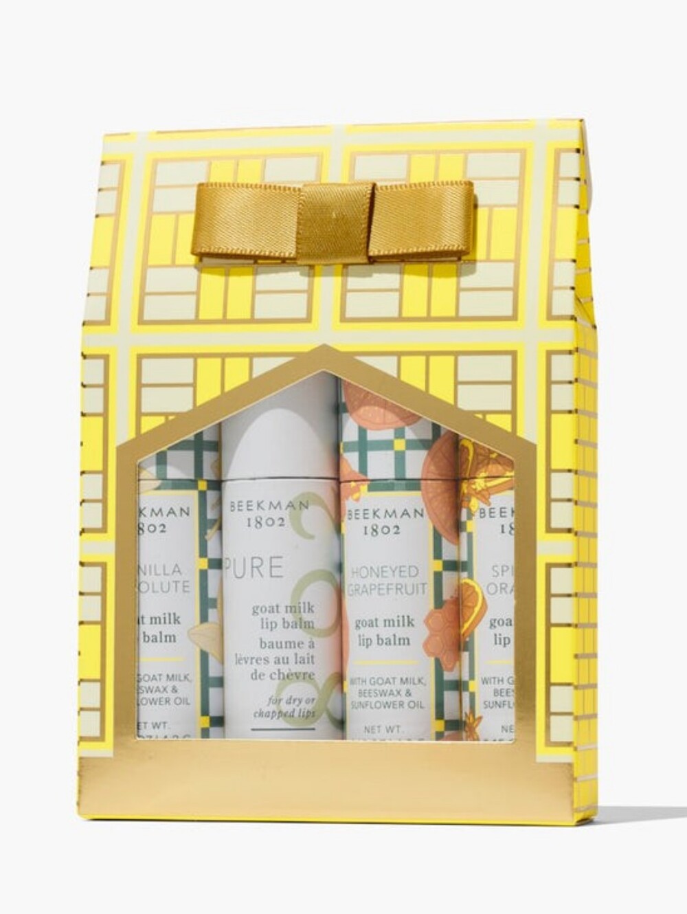 Beekman 1802 Undet The Mistletoe Lip Balm Set
